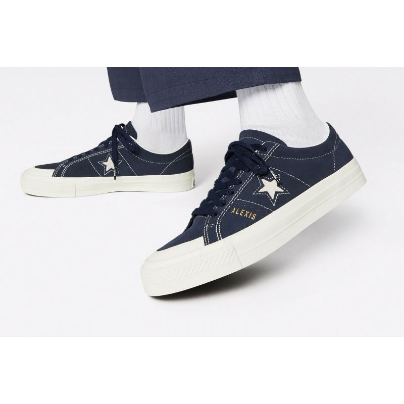 SEPATU CONVERSE ORIGINAL 100 % / CONVERSE ONE STAR OX PRO ALEXIS OBSIDIAN EGRET