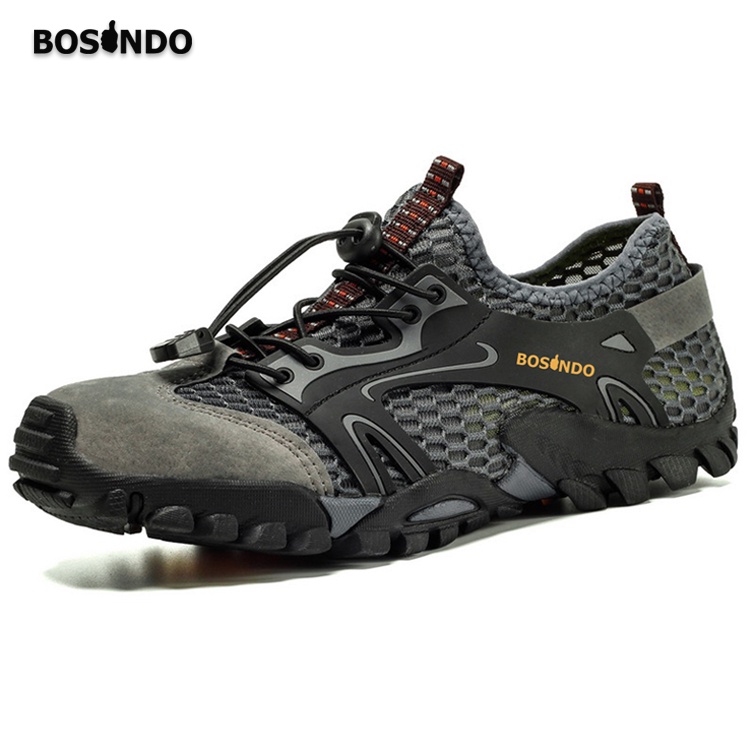 BOSINDO✔ B-2 Sepatu Hiking Pria import ORIGINAL-sepatu gunung pria anti slip kulit-sepatu sneakers olahraga import