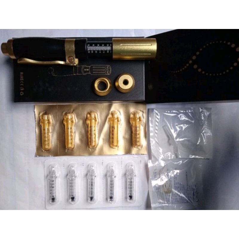 [GRATIS NOZZLE CAP] Rambo pen 0.3 dan 0.5 anastesi bius anestesi tanpa jarum