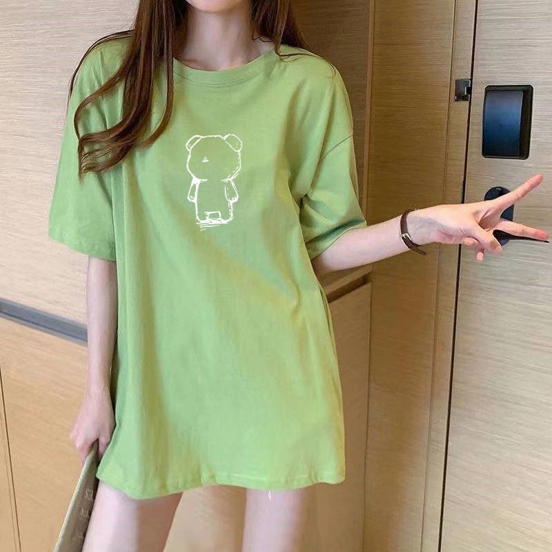 MYSTIQUE.ID-BAJU KAOS LOST TEDDY BEAR T-SHIRT LUCU DAN AESTHETIC