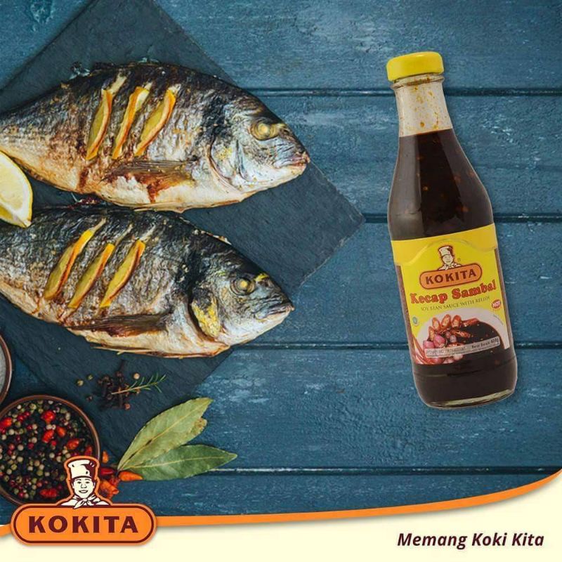 

Kokita - Kecap Pedas 400 gr Hitam
