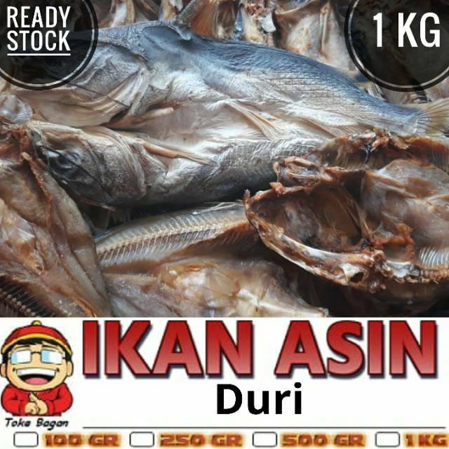 

Ikan DURI / BAUNG 1 kg cap TOKE BAGAN SIAPI API