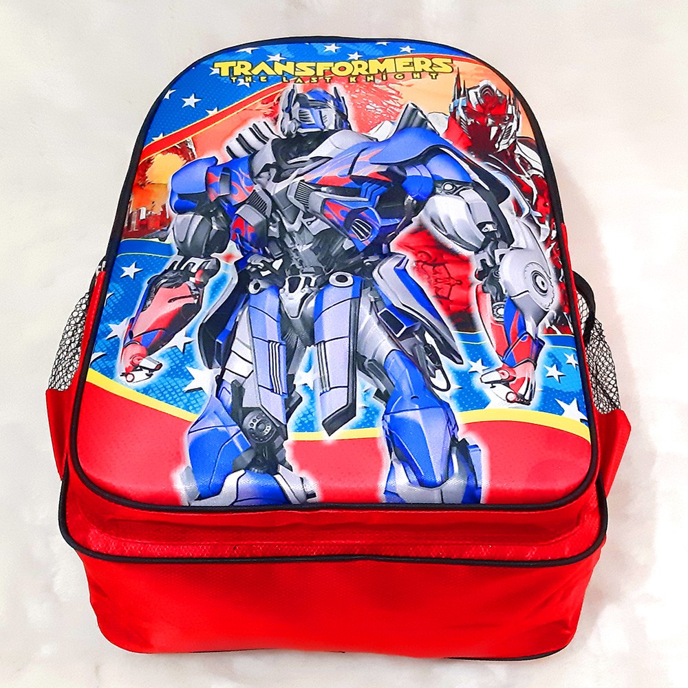 Tas Ransel Anak Tas Sekolah Anak Tas Karakter 3D Transformers GET1247