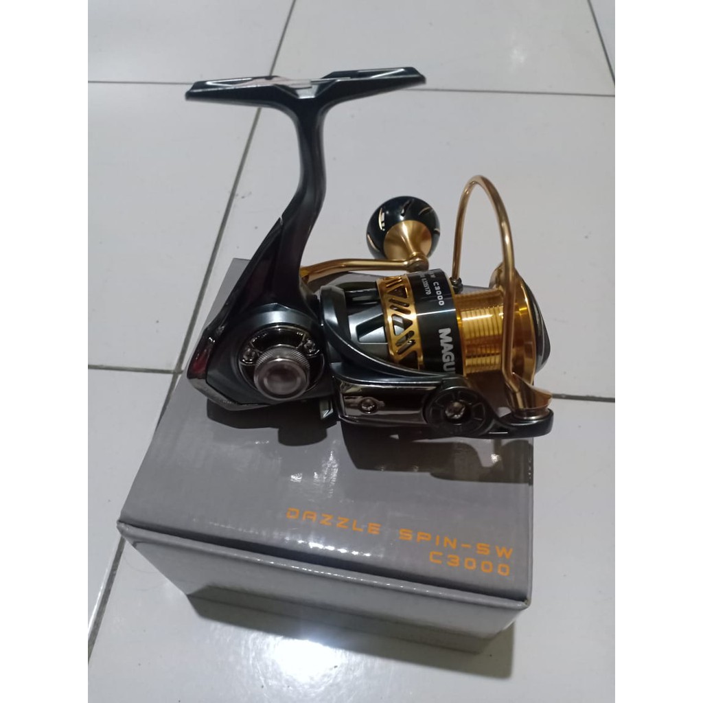 Reel Maguro Dazzle spin C3000SW C4000SW Power Handle Japan