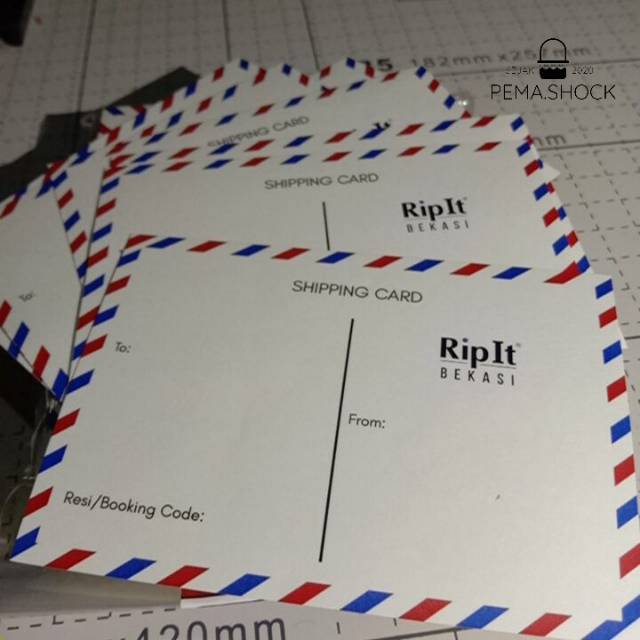 

Stiker Pengiriman Model Shipping Card 100 pcs
