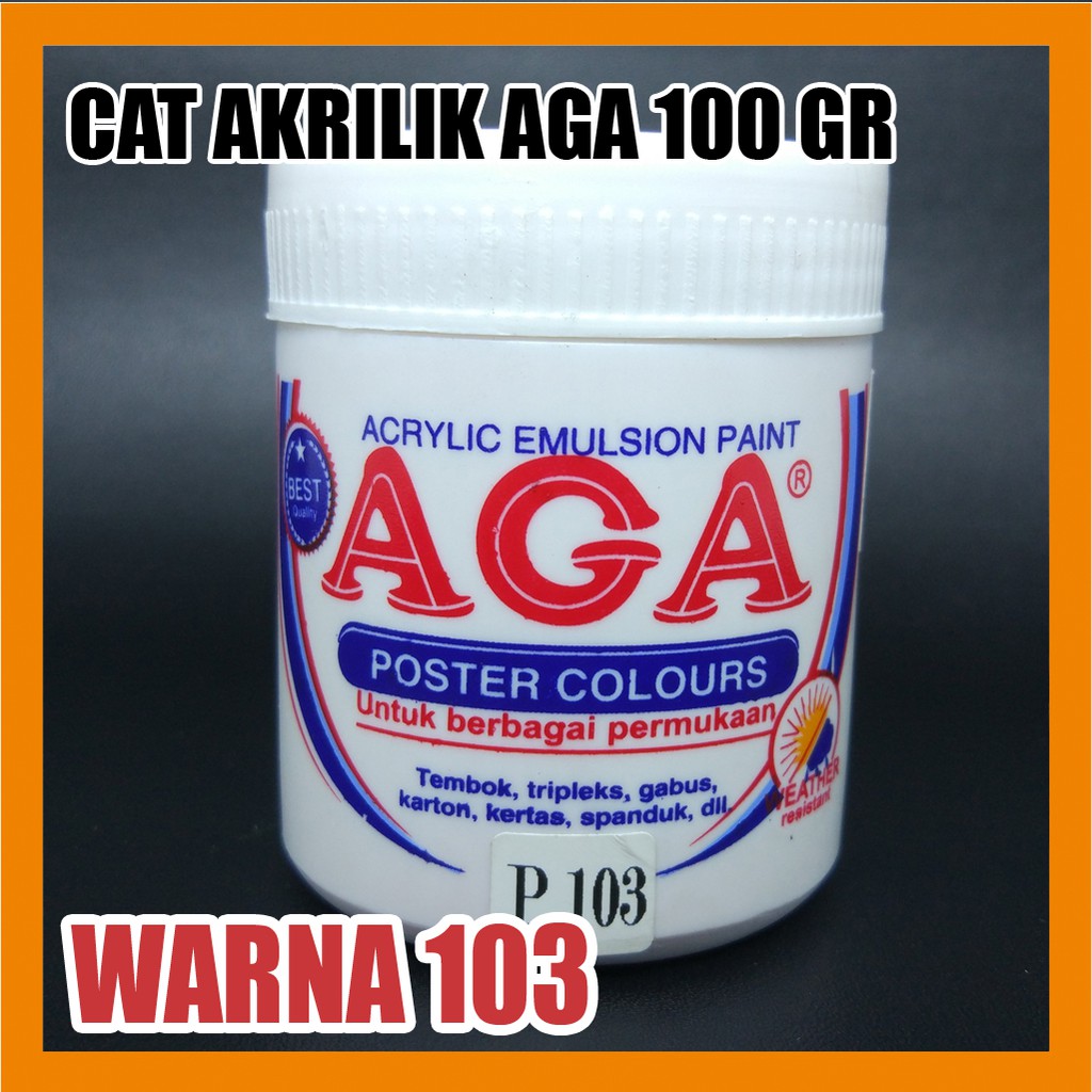 

Cat Akrilik Aga Warna 103 100g