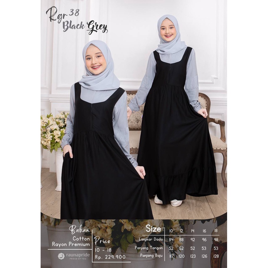 Rauna Gamis Remaja / RGR - 38 / Fashion Muslim