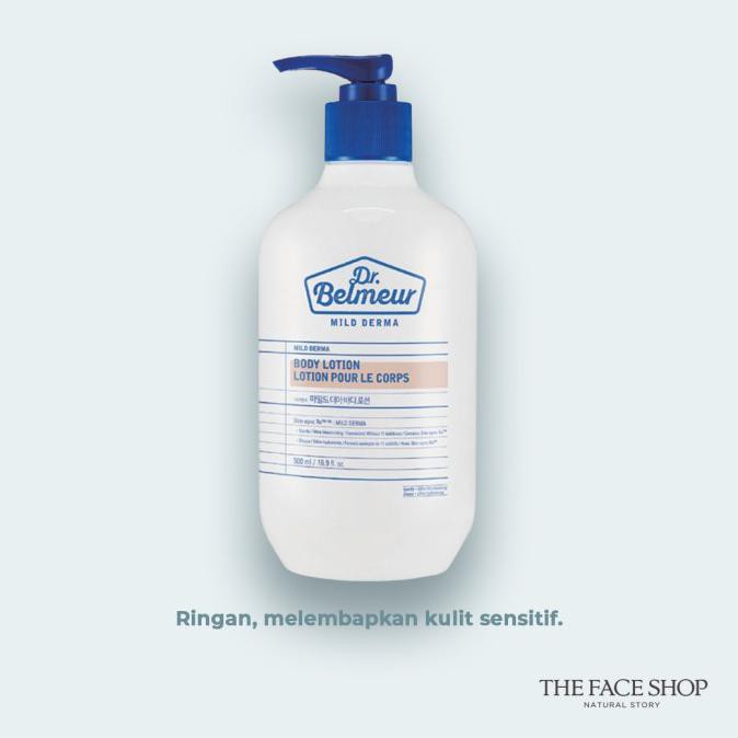 Star The Face Shop Dr Belmeur Mild Derma Body Lotion - 500Ml - Original Diskon