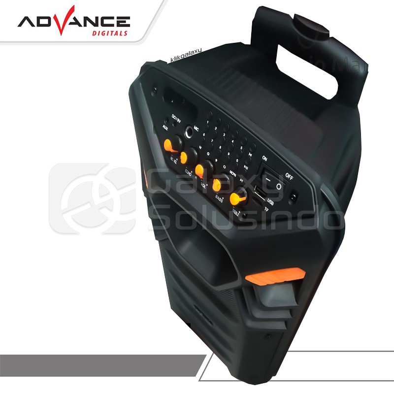 ADVANCE K881N Bluetooth Speaker + Mic