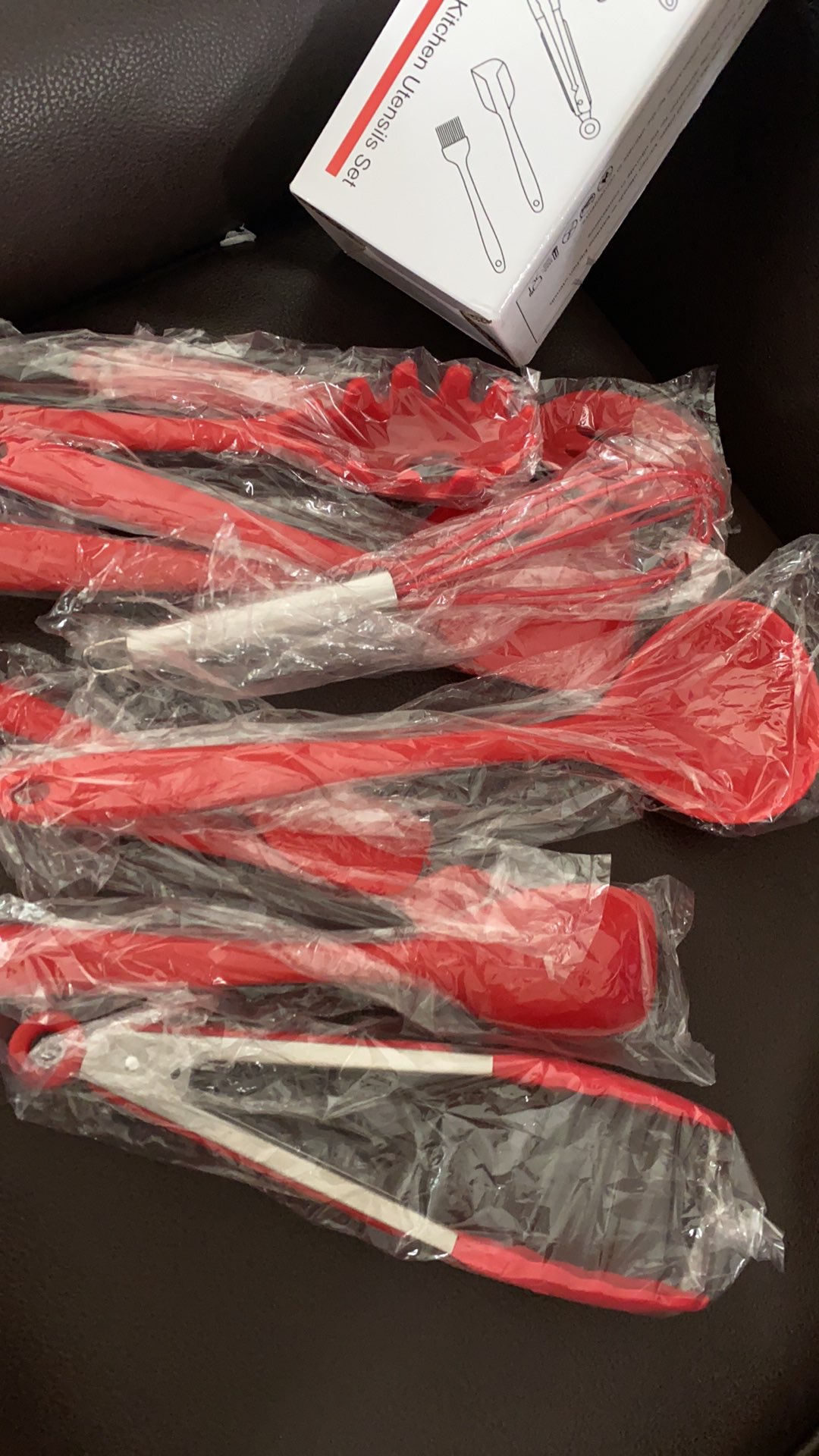 Sutil Silikon Utensil Set 10 Pcs Spatula Tahan Panas Peralatan Masak