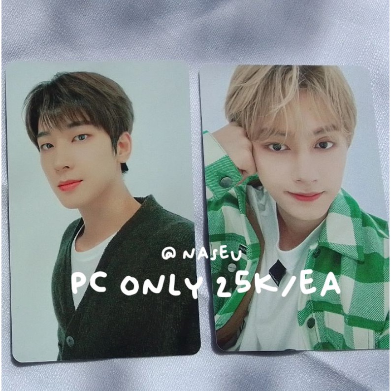 [BOOKED] photocard seventeen wonwoo jun sg22