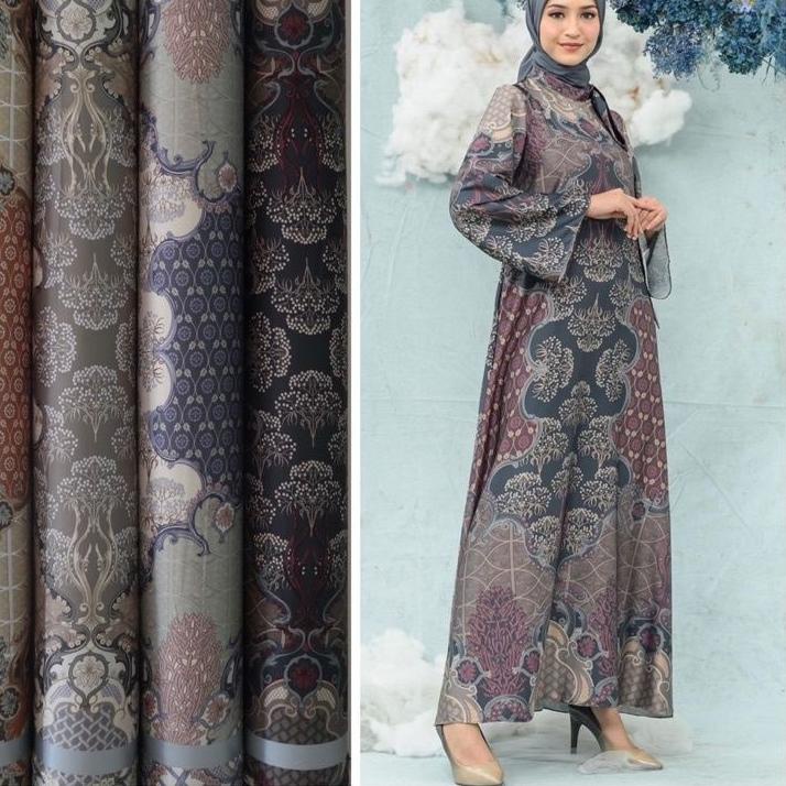 ♥ Bahan kain DIOR SILK Kualitas Premium