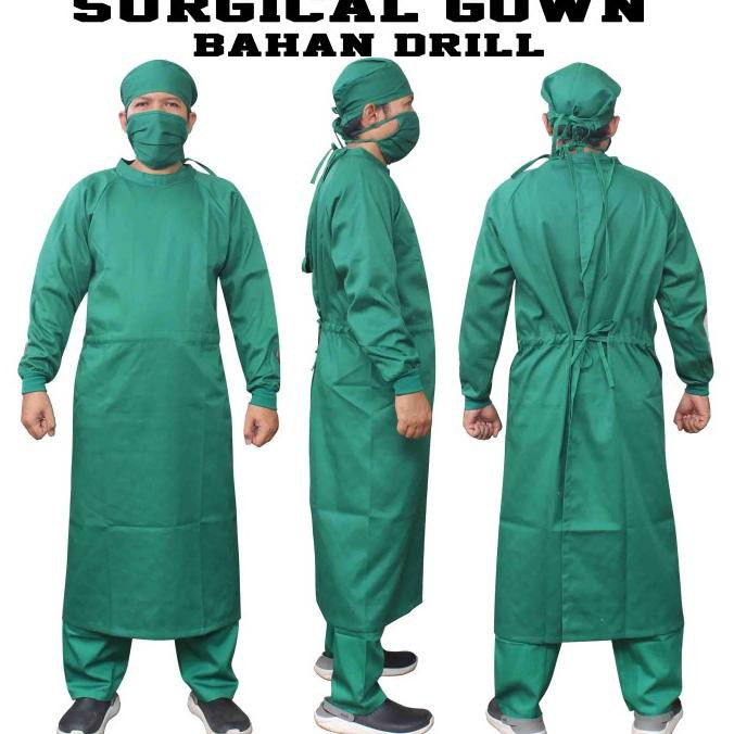 Baju APD Gown / Surgical Gown / Baju Gown / Gown medis