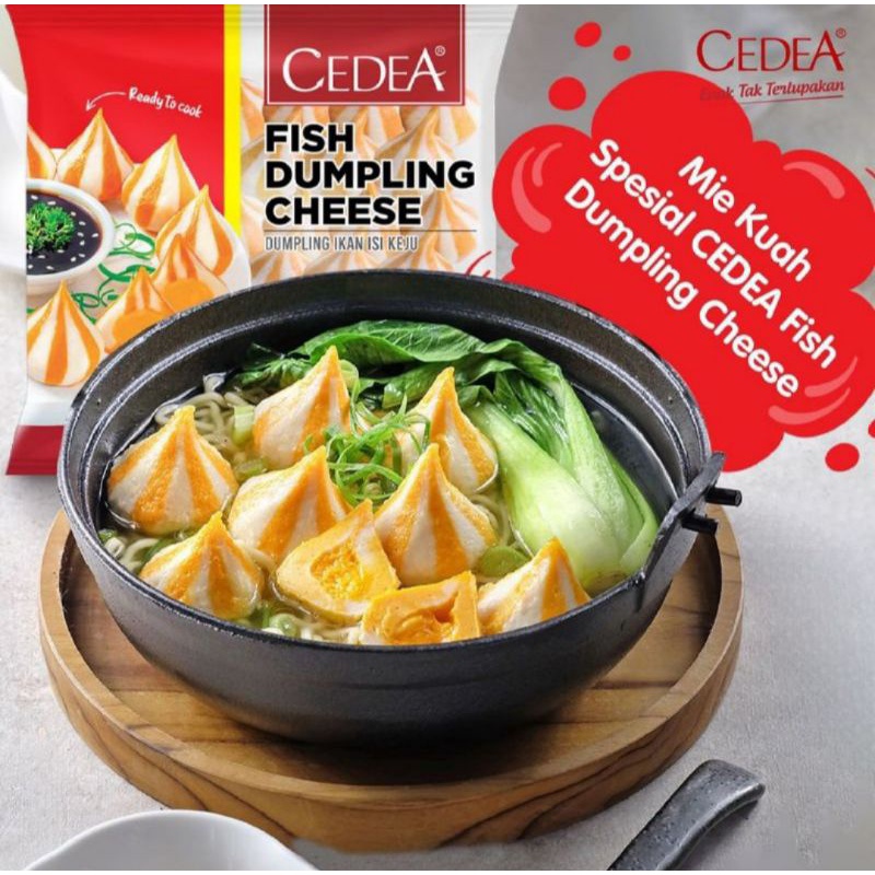 

Cedea Fish Dumpling Cheese isi keju FrozenFood