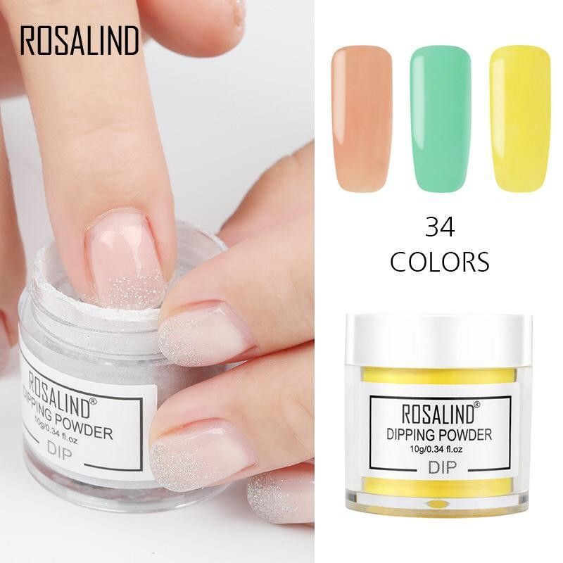 (1 - 20) ROSALIND Dipping Powder untuk nail art kutek kuku Bagus