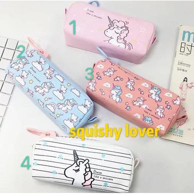 

Populer Kotak Pensil Unicorn/Tempat Pensil Unicorn Termurah /Seleting Besar .