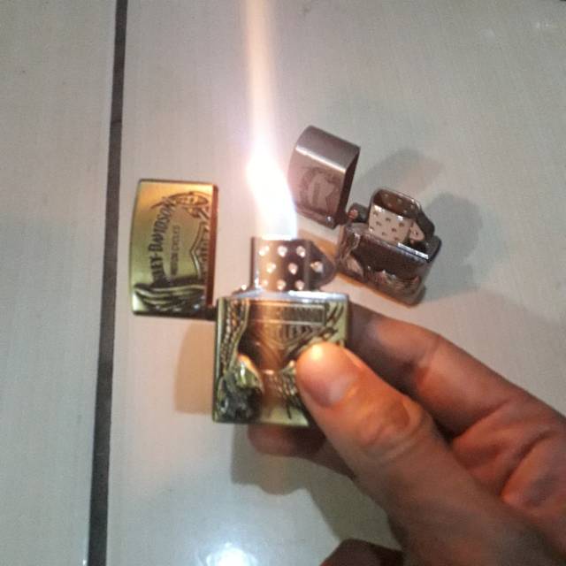 KOREK GAS MODEL ZIPPO HARLEY DAVIDSON