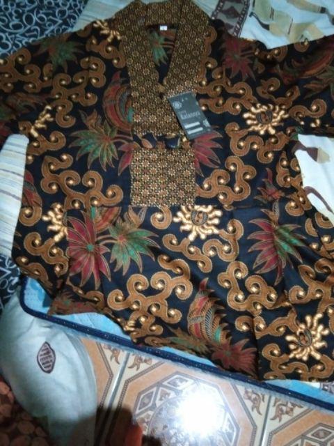 Dress Rok Batik Sogan Anak Size L Usia 6th -7,5 Th