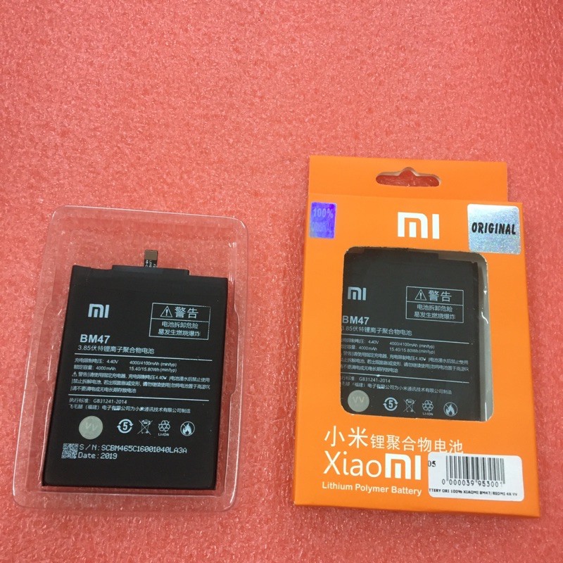 BATTERY BM47 REDMI 3 / BATERAI BM47 REDMI 4X / BATRE XIAOMI BM47 REDMI 3 REDMI 4X ORI VV