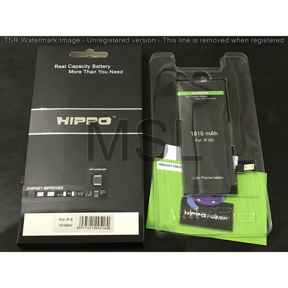 Hippo Baterai iPhone 6 / 6G 1810mAh Original Premium Cell