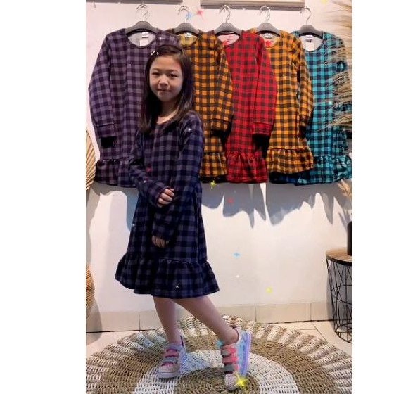 Toko murah online DRESS ANAK SOFI / baju anak /rok anak / grosir baju / dress cantik anak