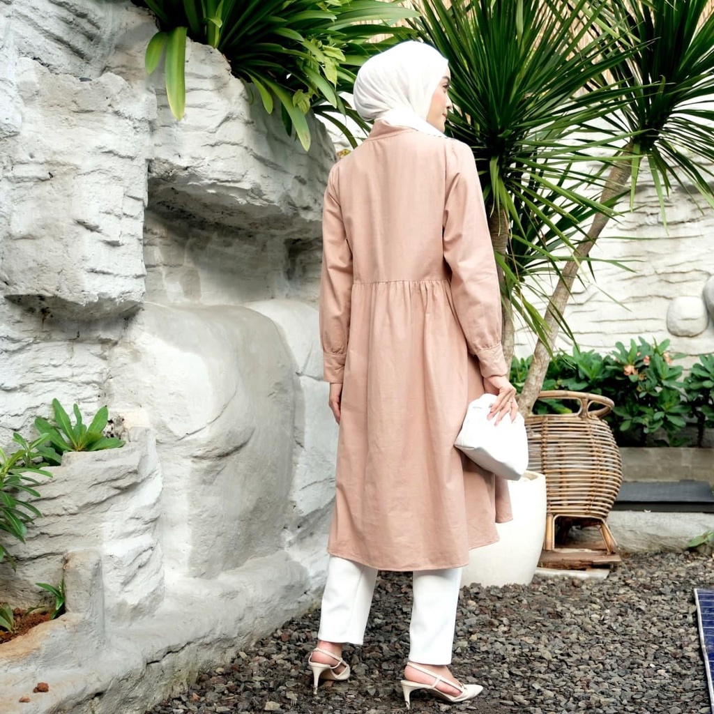 RISE TUNIC / TUNIK / ATASAN WANITA / ATASAN KERJA