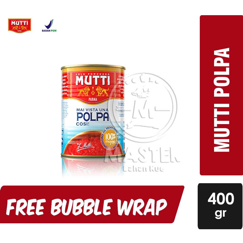 

Mutti Fruit Finely Chopped / Mutti Fruit Whole Peeled Tomato [400gr]