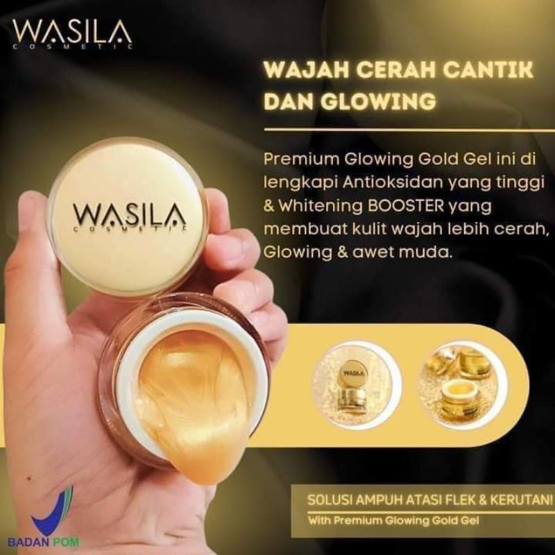 Wasila Premium Glowing Gold Gel