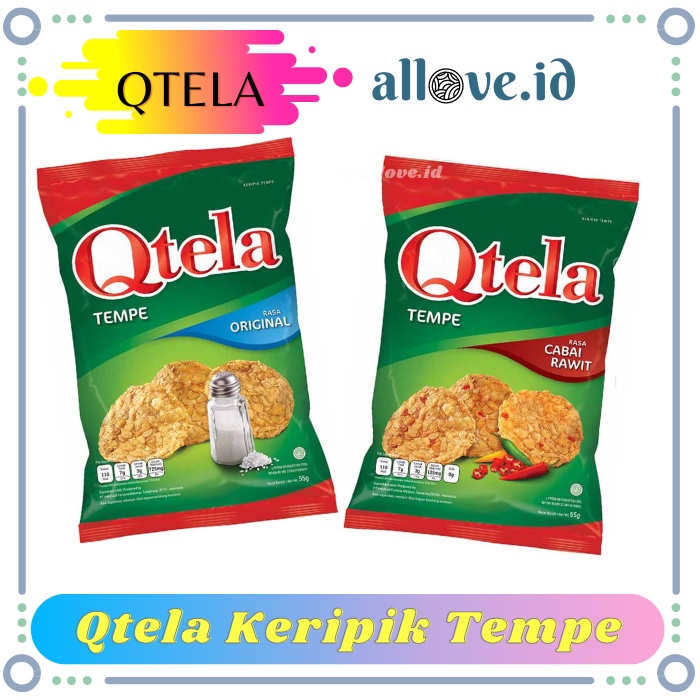 

Qtela Keripik Tempe 60 Gr