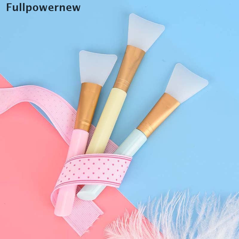 (FULL) 1pc Brush Masker Lumpur Bahan Silikon Untuk Perawatan Kulit Wajah