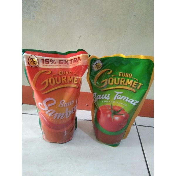 

Euro Gourmet Saus Tomat / Saus Sambal