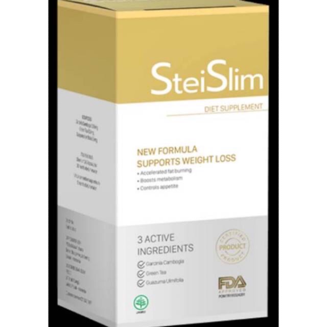 Steislim asli Stei Slim obat diet pelangsing original