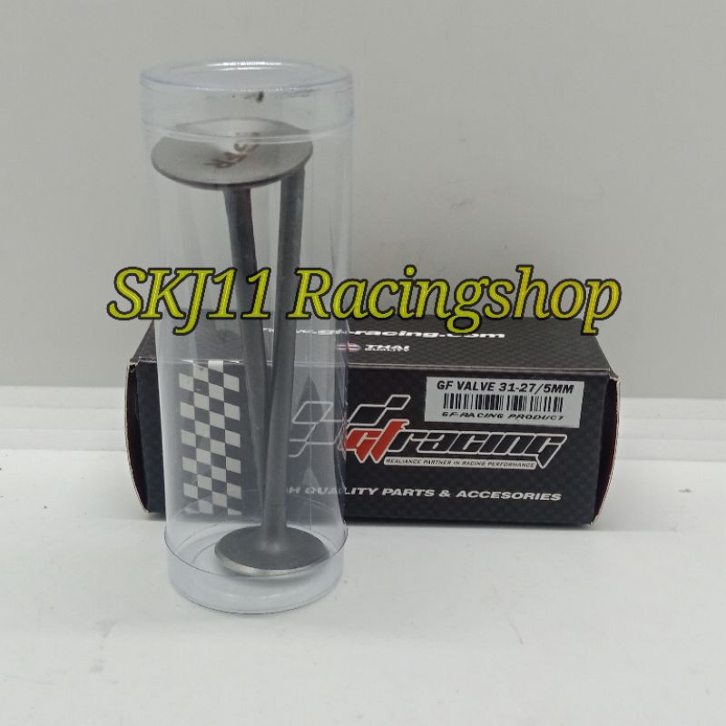 Klep 31/26 31/ 27 Batang 5 mm GF Racing-Klep GF Racing 26 27 31 Batang 5