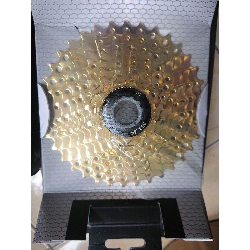 Sprocket gear sepeda 8 speed dan 9 speed Gold slup cassete merk slk 11-36t