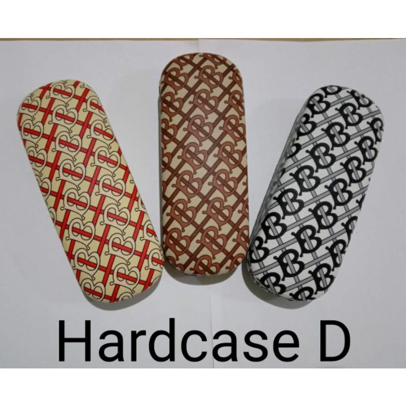 TEMPAT KACAMATA HARDCASE TYPE D.1( warna random )