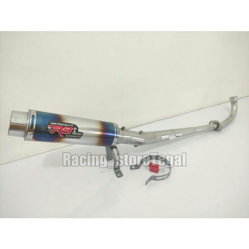 Knalpot racing R9 supra x 110 supra x lama supra x 125 jupiter z vega r vega r new vega rr kharisma 