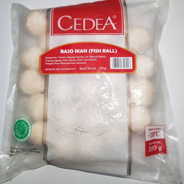 

Baso ikan ( fish ball ) CEDEA 500gr