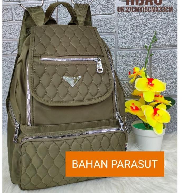 {LY.10Jn22ᴳ} TAS RANSEL WANITA CHIBAO 3808-8#(JUMBO)