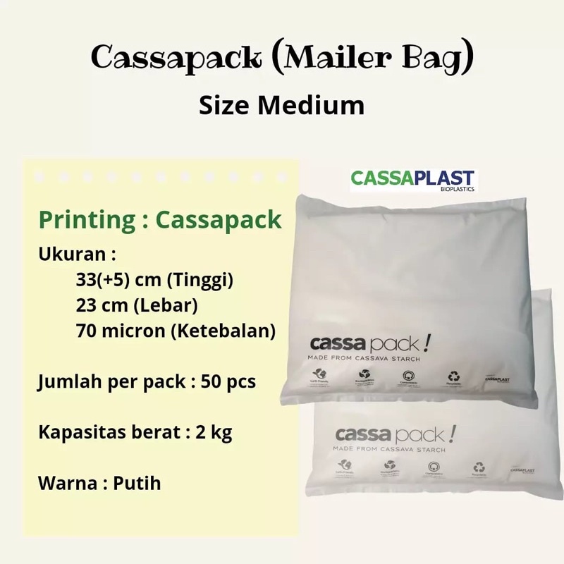 

Mailer Bag Cassaplast CASSAPACK MEDIUM