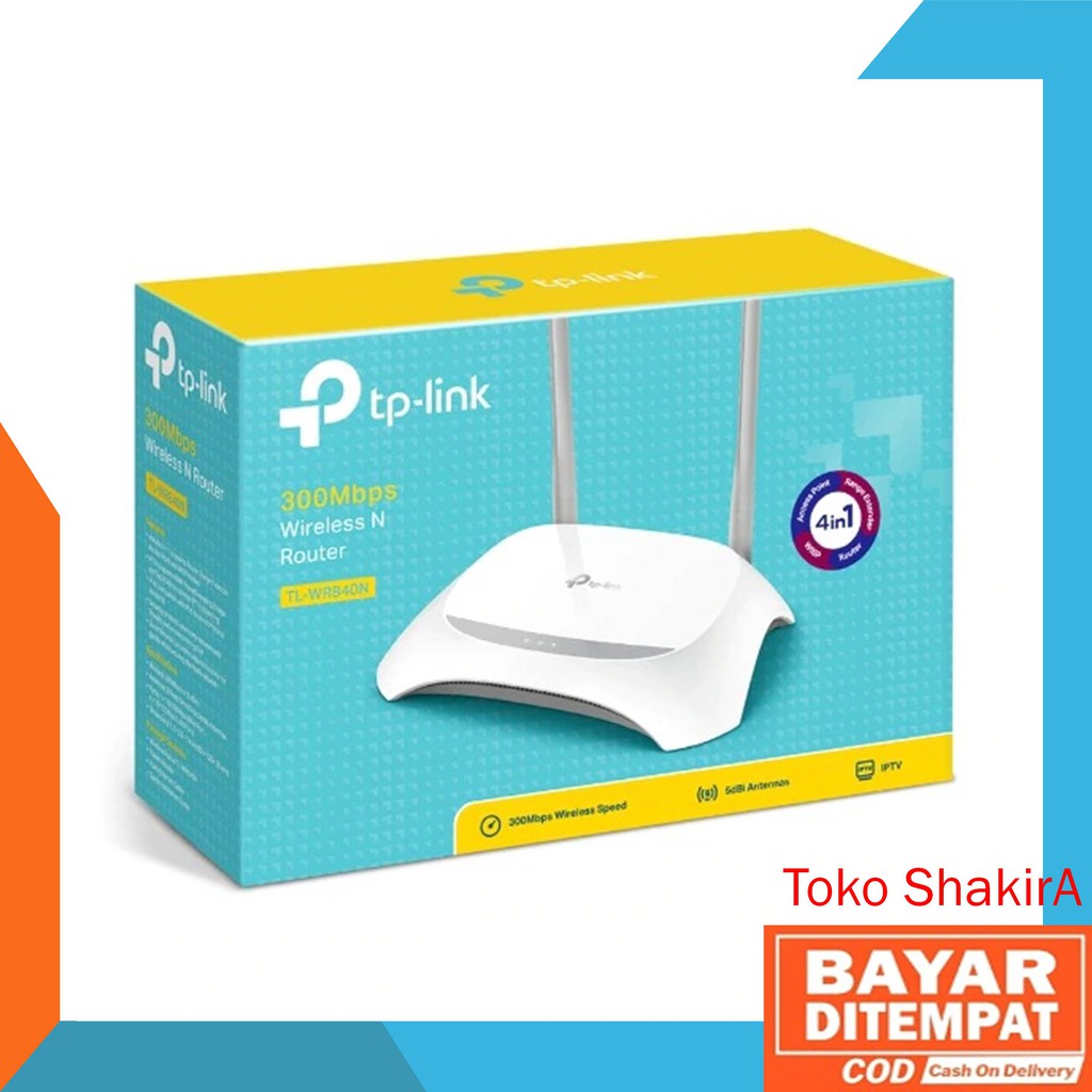Router Wifi Tp-link Tplink Tp link Ruter waifi Wi-Fi TL-WR840N Acces Point WISP Range Extender