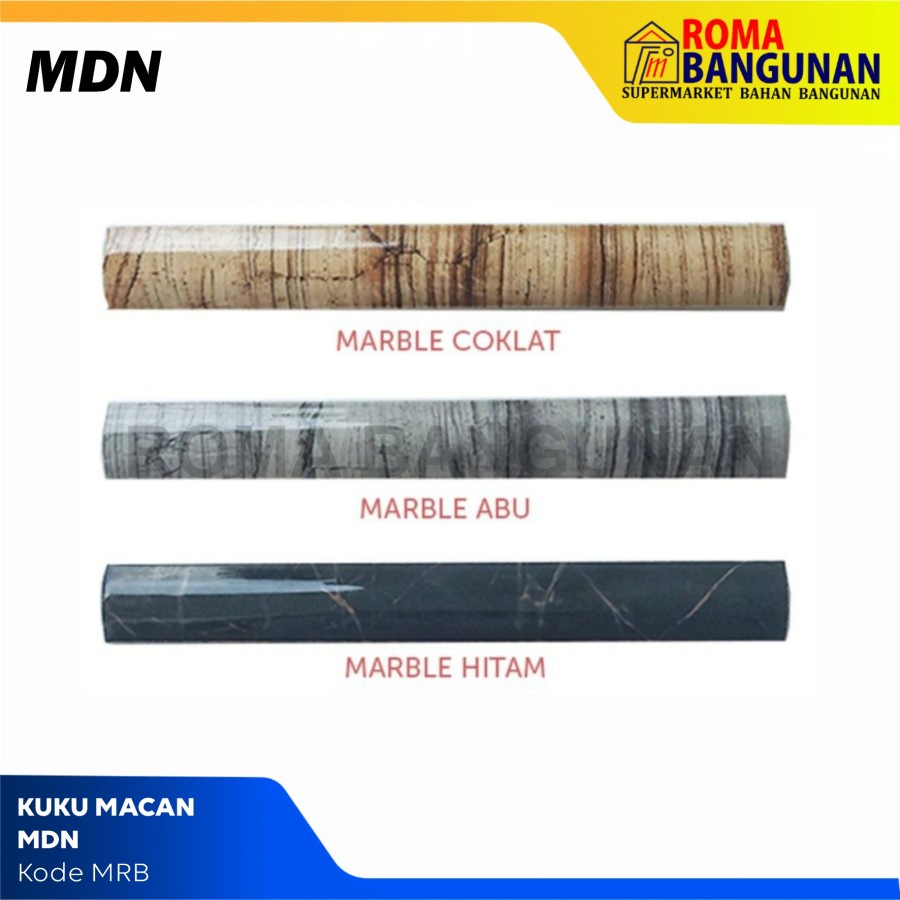 Kuku Macan Keramik / LIST Keramik Motif Marble 20CM