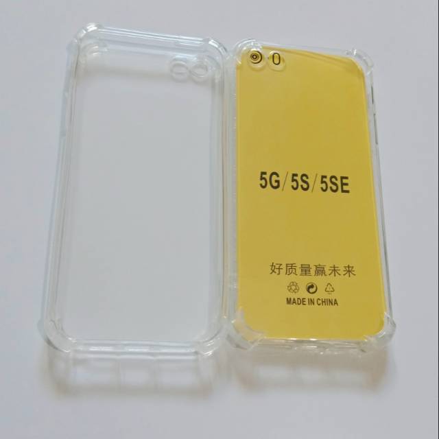 Softcase Anti Crack Bening Casing Iphone 5 atau Iphone 5S atau Iphone 5SE