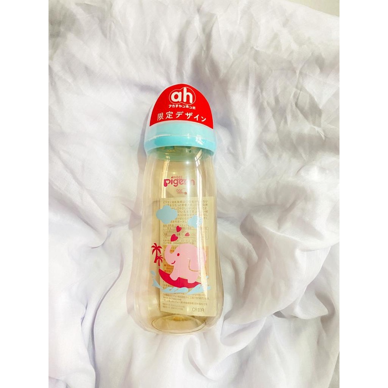 Pigeon Botol Susu Bayi Wide Neck 330ml / 240ml PPSU Mickey Disney Peristaltic