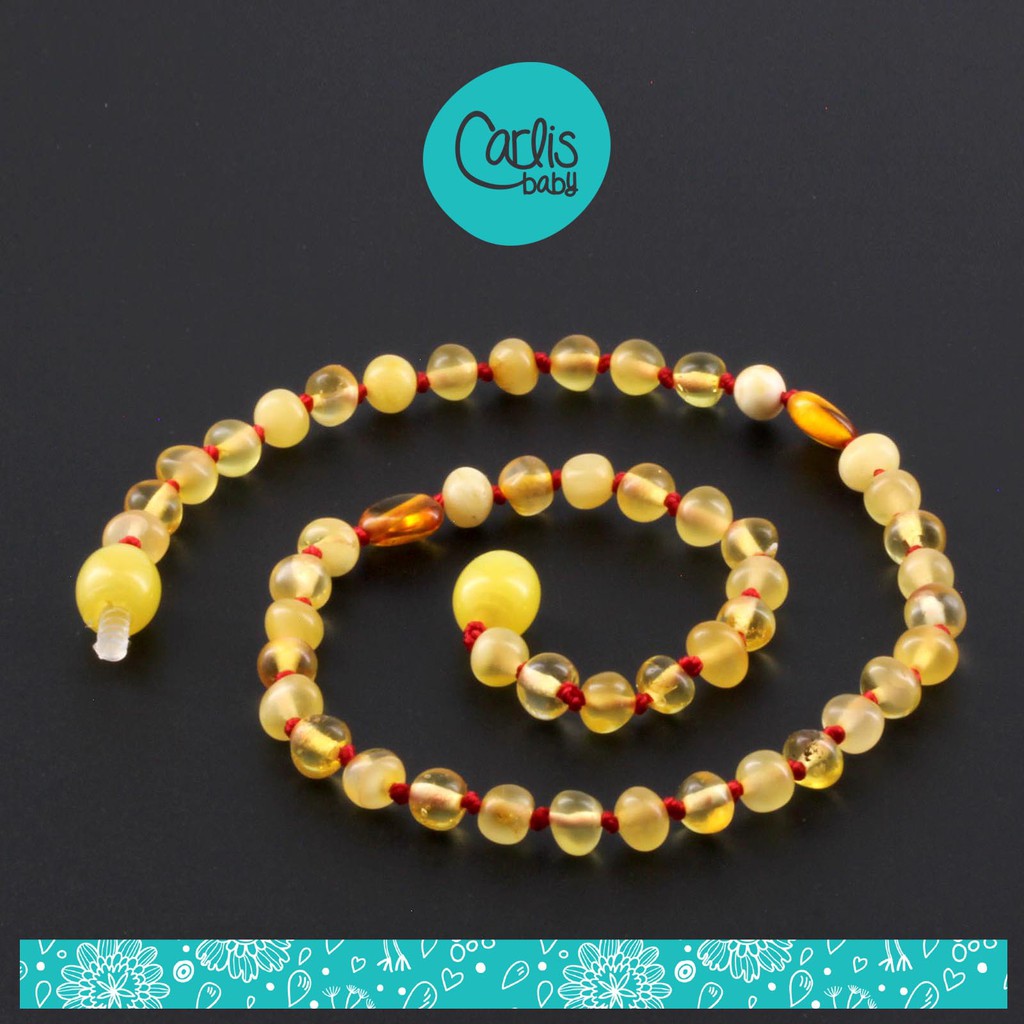 CE154 Kalung Amber Tumbuh Gigi Bayi By Carlis Baby