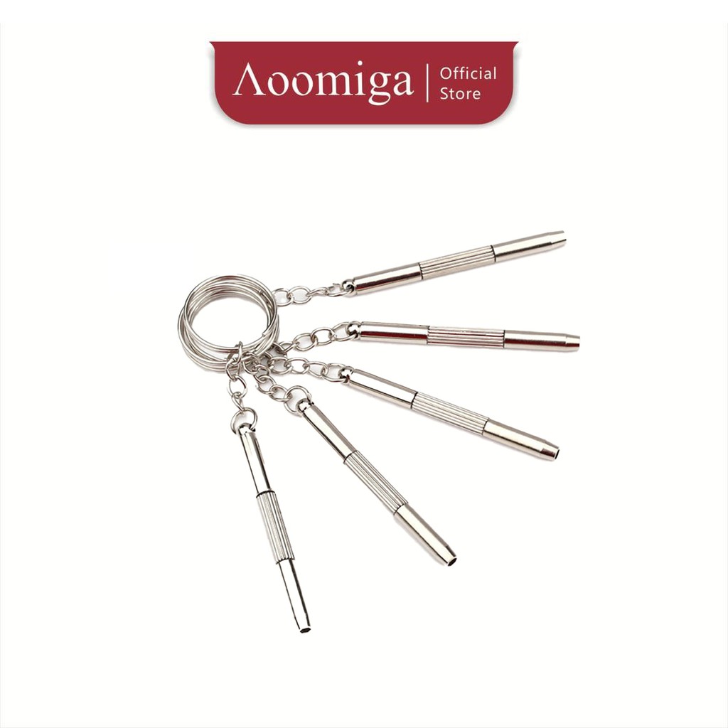 Obeng OM-WX55 kacamata Buat Repair Kacamata Reparasi Obeng Plus Min kembang-aoomiga