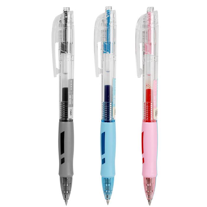 

PULPEN JEL DELI GEL PEN 0.5 MM CETREK DELI EG-09 HITAM BIRU MERAH BALLPOINT