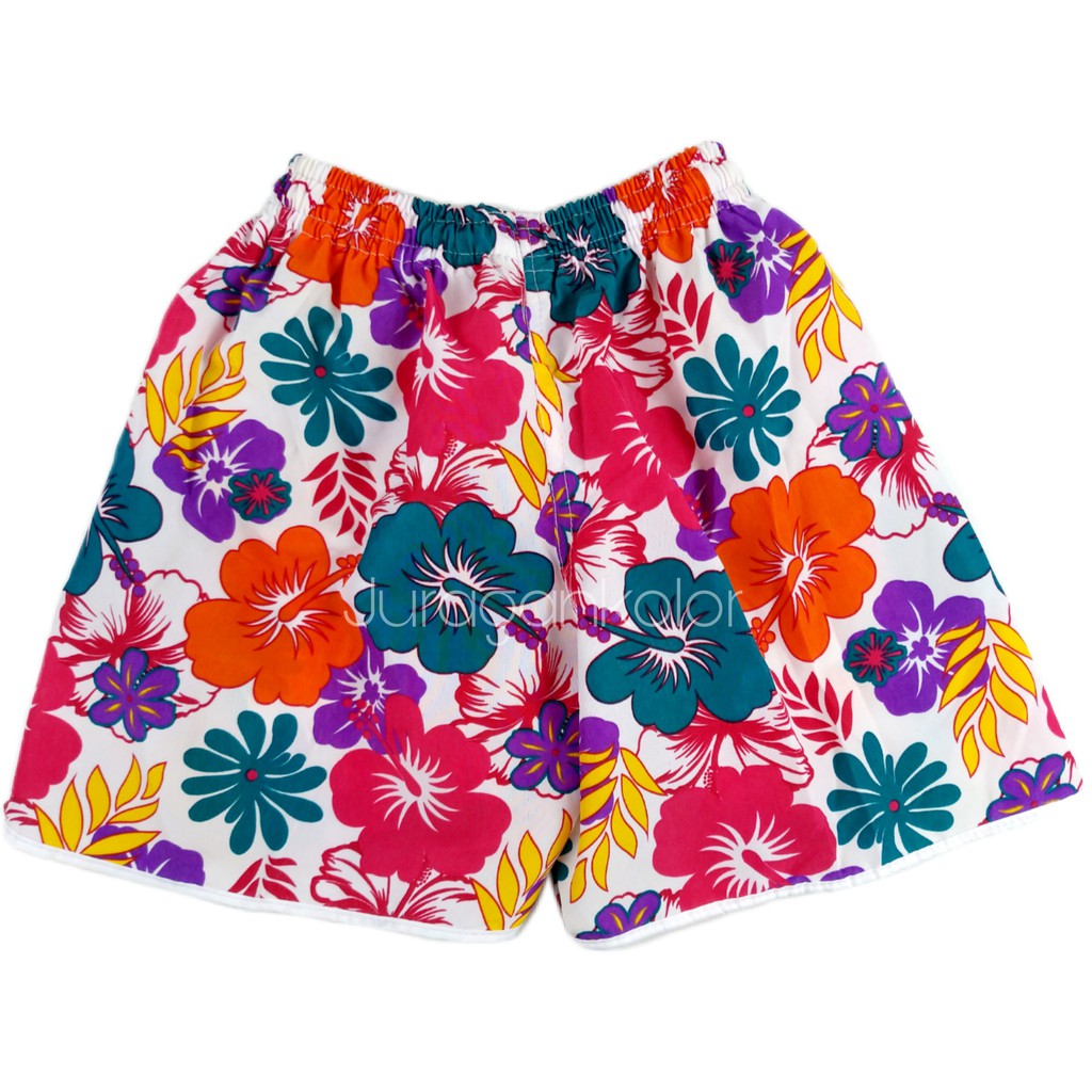 Celana Pendek Wanita Santai Hot Pants Motif Short -COAK