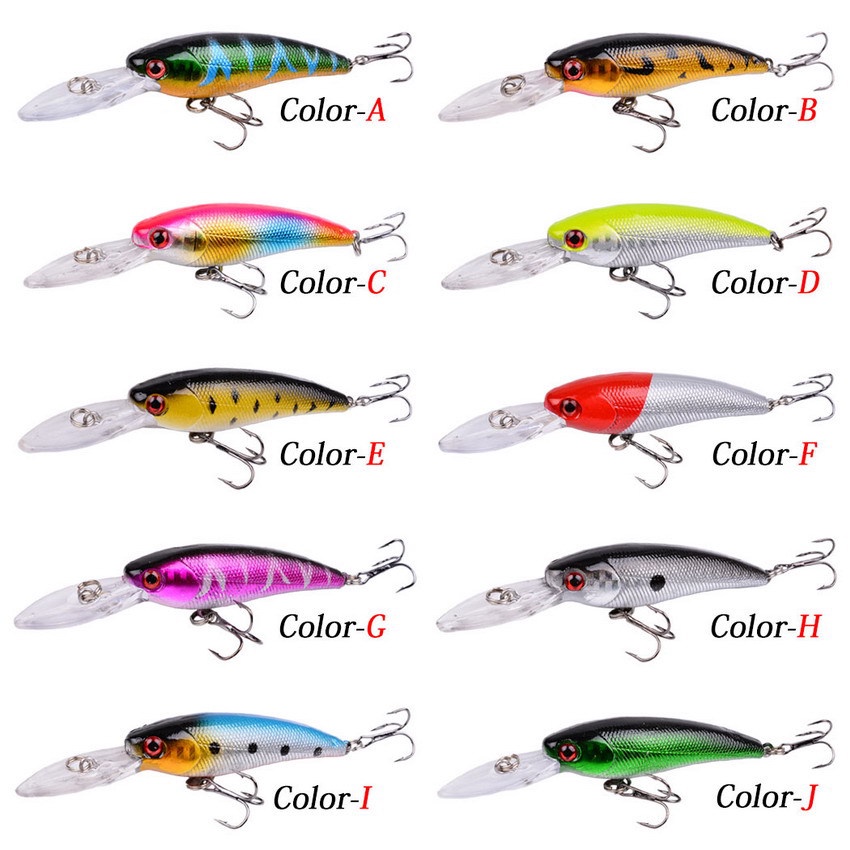 umpan Pancing Minnow 9cm 7,2gr ultralight casting fishing lure mancing casting laut pinggir pantai