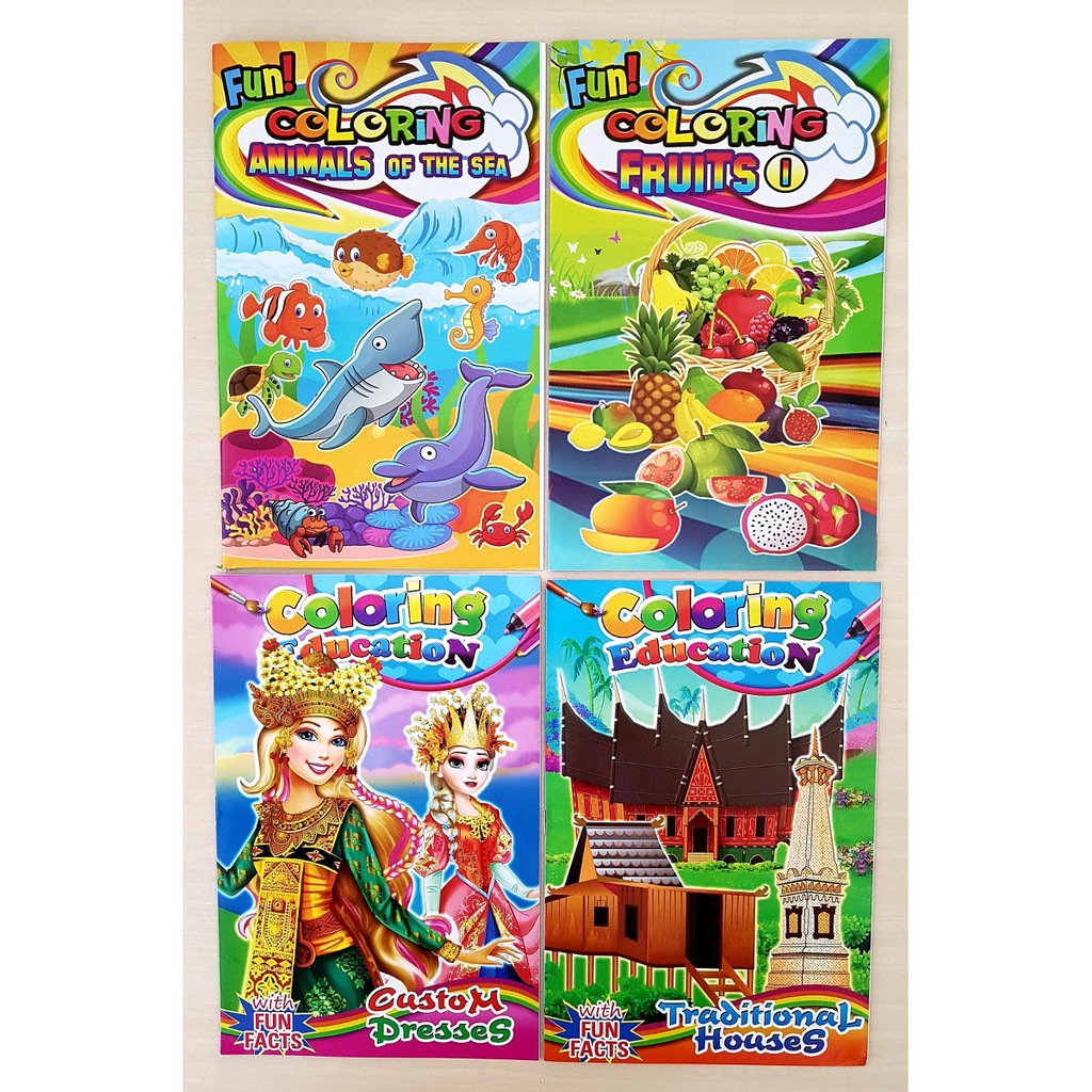 

JC - Buku Mewarnai Animal & Fruit (Uk 24 Cm x15,5 Cm)