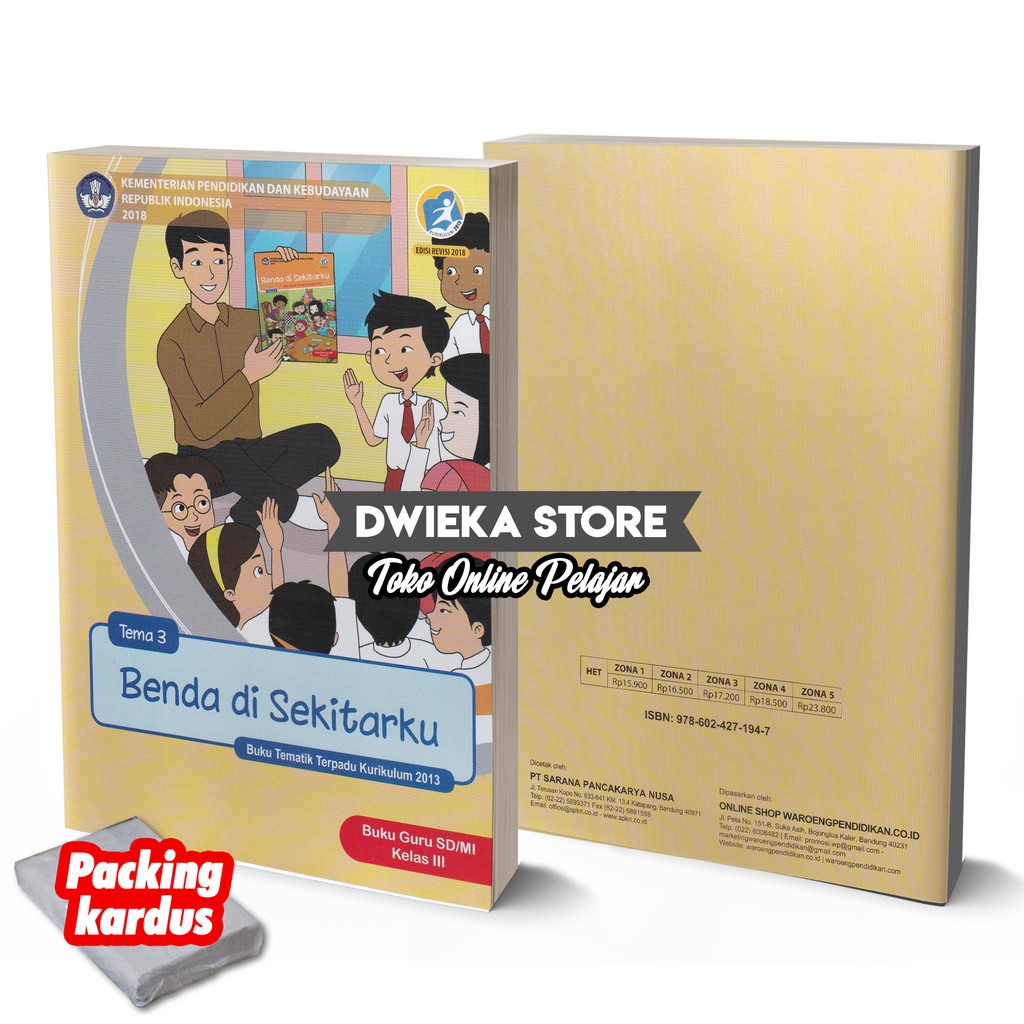 Buku Guru Tematik Kelas 3 Tema 3 &quot; Benda di Sekitarku